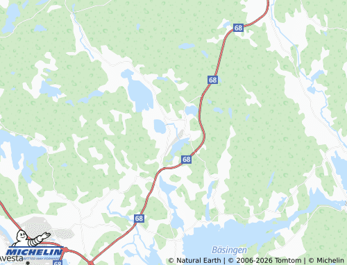 MICHELIN-Landkarte Fors - ViaMichelin