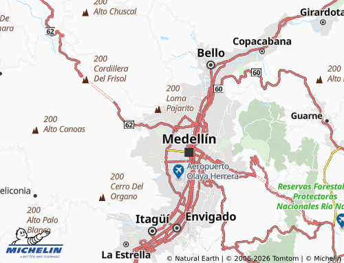 Carte MICHELIN Ferrini - ViaMichelin
