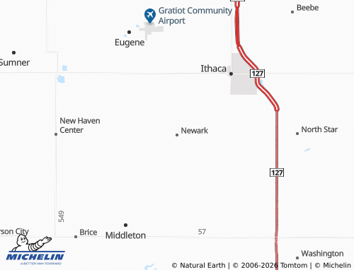 Mapa MICHELIN Newark - ViaMichelin