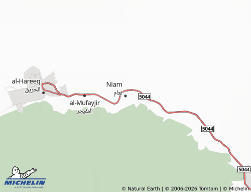 MICHELIN-Landkarte Niam - ViaMichelin