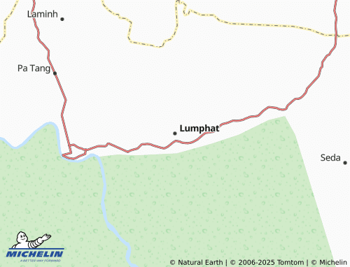 Carte MICHELIN Lumphat - ViaMichelin