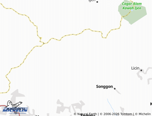 MICHELIN Sumber Arum map - ViaMichelin