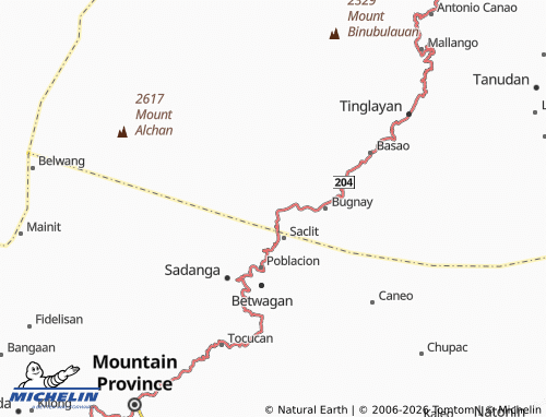 MICHELIN Buscalan map - ViaMichelin