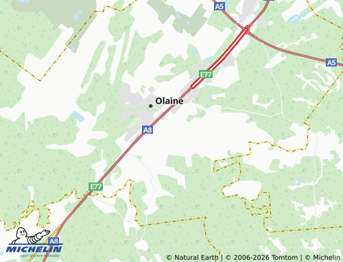 Mapa MICHELIN Ezītis - ViaMichelin