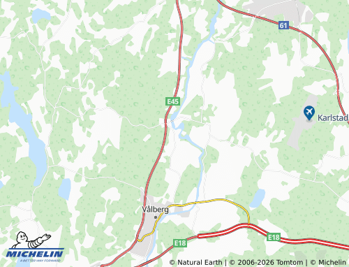 Carte MICHELIN Edsvalla - ViaMichelin