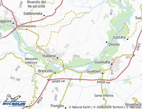 MICHELIN Buzzoletto map - ViaMichelin