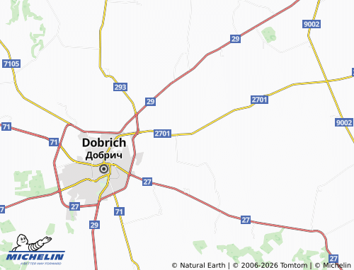 MICHELIN Pobeda map - ViaMichelin