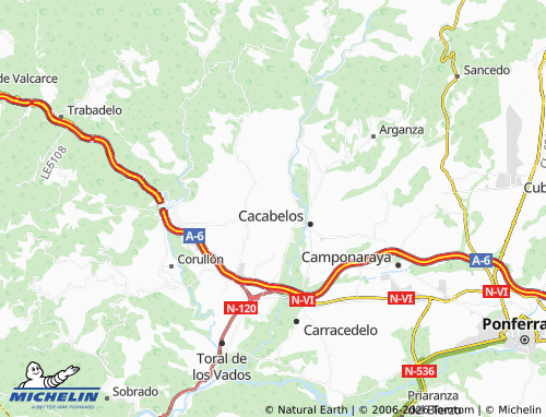 Mapa MICHELIN Pieros - ViaMichelin