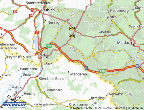 Kaart MICHELIN Eft-Hellendorf - ViaMichelin