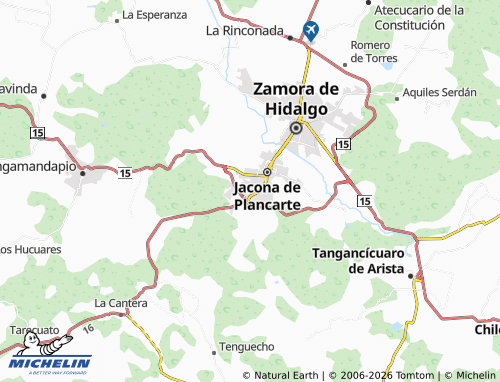Mapa MICHELIN México - ViaMichelin