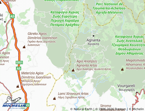 MICHELIN Megampeli map - ViaMichelin