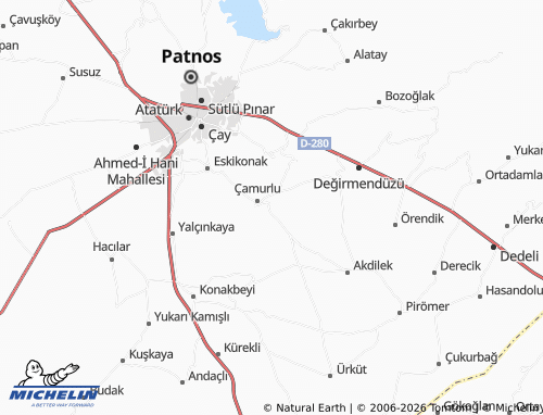 MICHELIN Sağrıca map - ViaMichelin