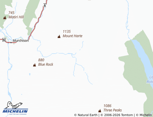 Mapa MICHELIN Tutaki - ViaMichelin