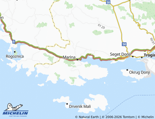 MICHELIN Marina map - ViaMichelin