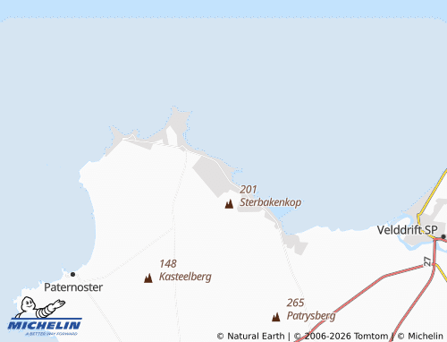 Kaart MICHELIN Sandy Point - ViaMichelin