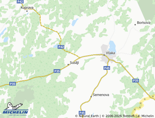 Mapa MICHELIN Svilpova - ViaMichelin