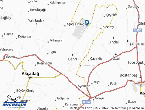 MICHELIN Bahri map - ViaMichelin