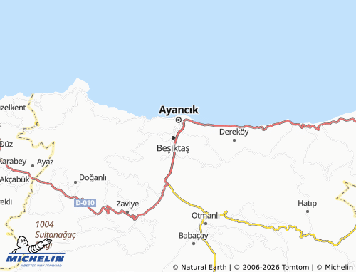 MICHELIN Cevizli map - ViaMichelin