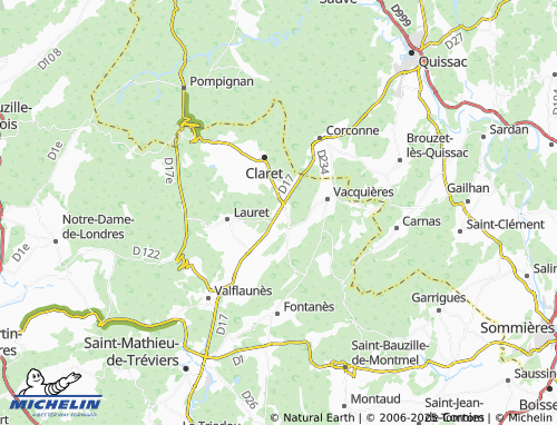 Mappa MICHELIN Les Rives - ViaMichelin