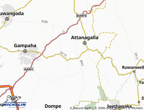 Mappa MICHELIN Paranagama - ViaMichelin