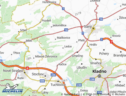 Mappa MICHELIN Ledce - ViaMichelin