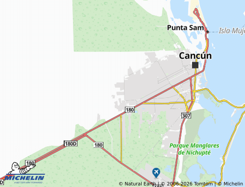 Mappa MICHELIN Ciudad Natura - ViaMichelin