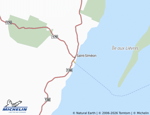 Mapa MICHELIN Saint-Siméon - ViaMichelin