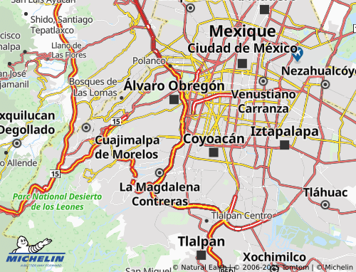 Mappa MICHELIN Lomas de Plateros - ViaMichelin