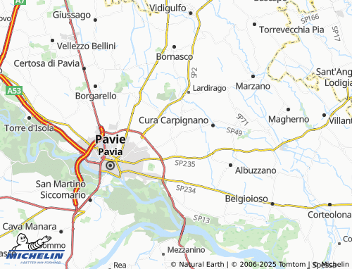 Mapa MICHELIN Prado - ViaMichelin