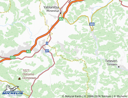 Mappa MICHELIN Golyam izvor - ViaMichelin