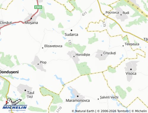 MICHELIN-Landkarte Horodiște - ViaMichelin