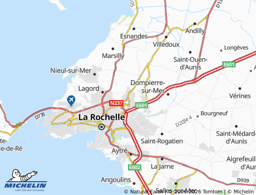 Mapa MICHELIN Puilboreau - ViaMichelin