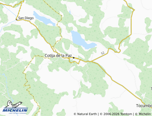 Mapa MICHELIN San José - ViaMichelin