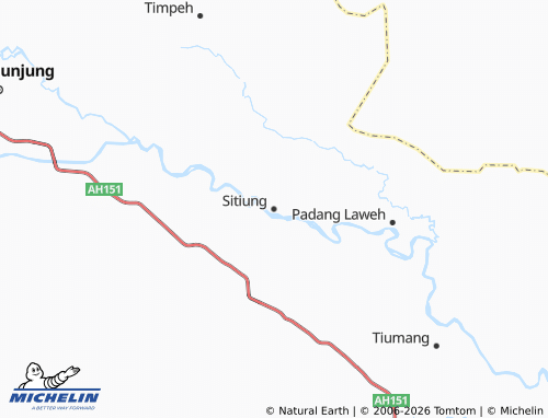 Mapa MICHELIN Sitiung - ViaMichelin