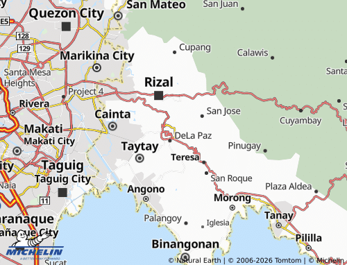 MICHELIN San Isidro map - ViaMichelin