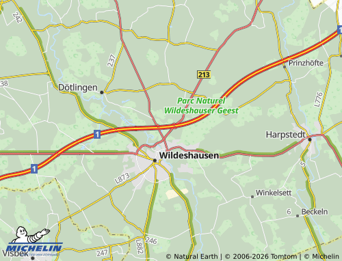 MICHELIN Voßberg map - ViaMichelin
