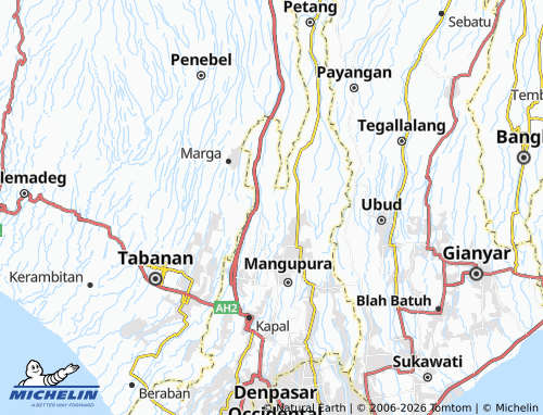 MICHELIN Sobangan map - ViaMichelin