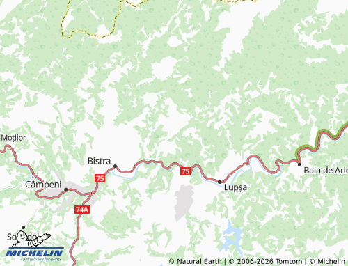 MICHELIN Poiu map - ViaMichelin