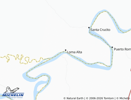 MICHELIN Loma Alta map - ViaMichelin