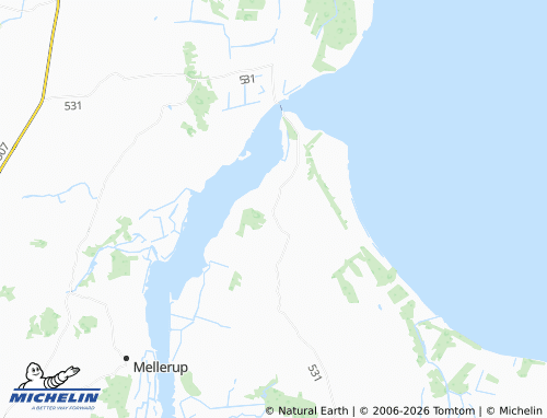 Mappa MICHELIN Udby - ViaMichelin