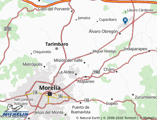 Mappa MICHELIN Laureles Eréndira - ViaMichelin