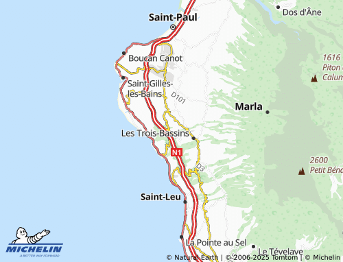 Mapa MICHELIN Le Barrage - ViaMichelin