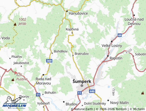 Mappa MICHELIN Bratrušov - ViaMichelin