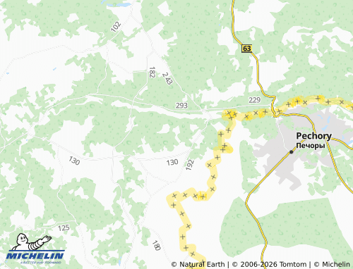Mappa MICHELIN Tuplova - ViaMichelin