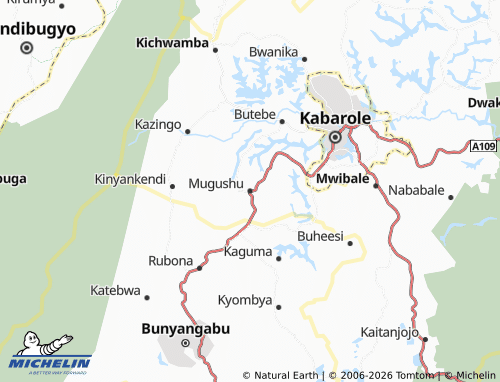 MICHELIN Mugushu map - ViaMichelin