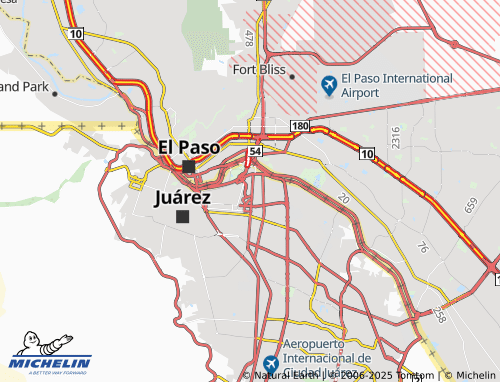 MICHELIN Fraccionamiento Miguel Auza map - ViaMichelin
