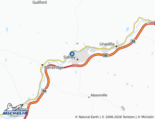 Mapa MICHELIN Sidney - ViaMichelin