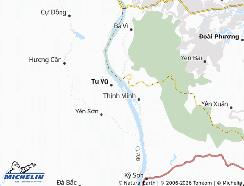 Mappa MICHELIN Lương Nha - ViaMichelin