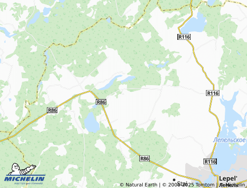 MICHELIN Antonovka map - ViaMichelin