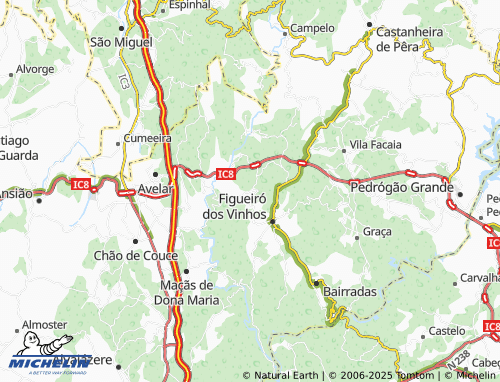 Carte MICHELIN Aldeia de Ana de Aviz - ViaMichelin